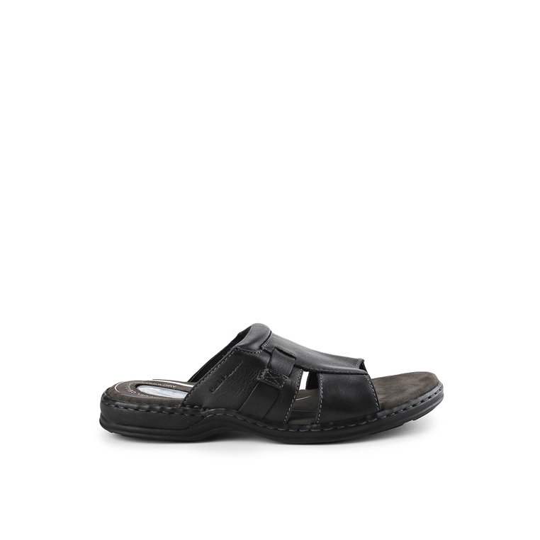 Sandal Hush Puppies Original Pria Slide santai desain wide Jalan 100% Ori Keren Diemento Laki Leathe