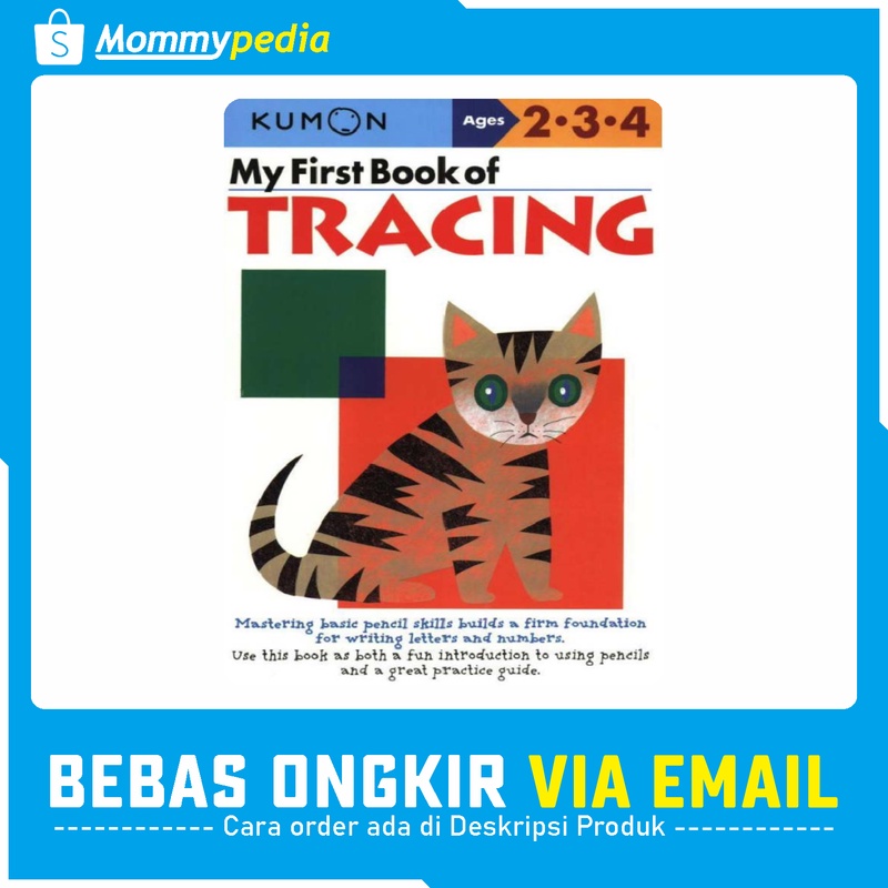

KUMON Ages 2 3 4 / Umur 2 3 4 Tahun - My First Book of Tracing