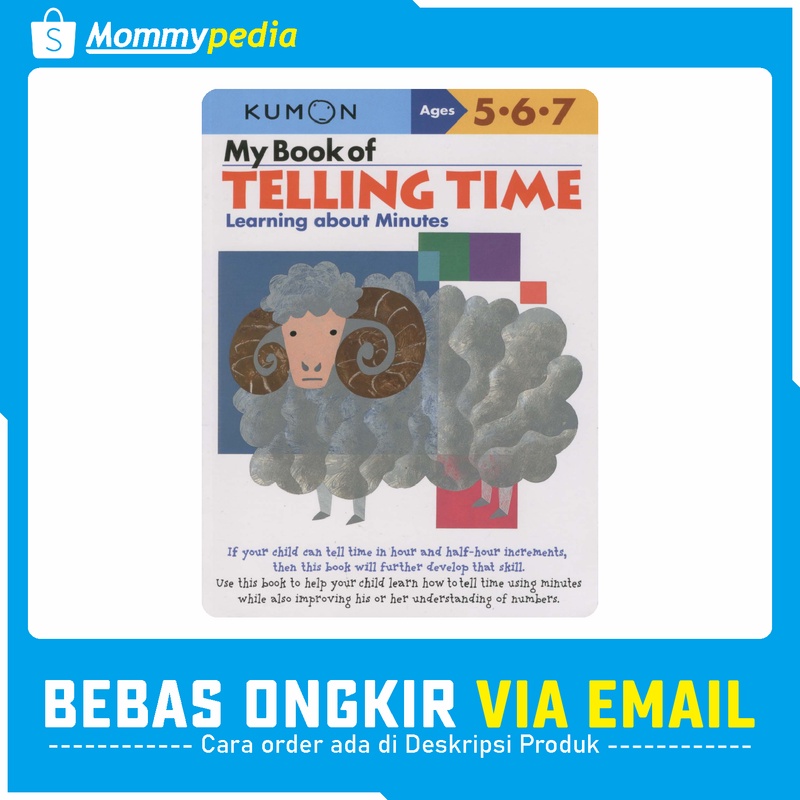 

KUMON Ages 5 6 7 / Umur 5 6 7 Tahun - My Book of Telling Time