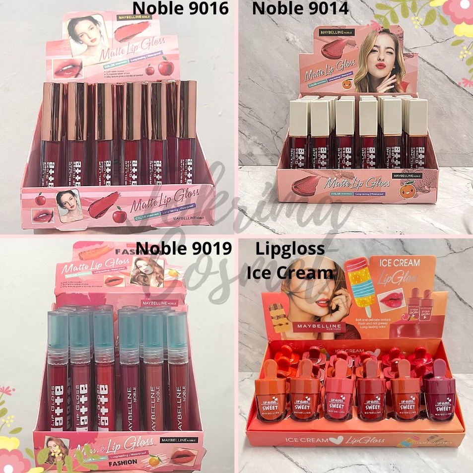 Murah [LUSINAN] Lipgloss Maybelline Matte Me