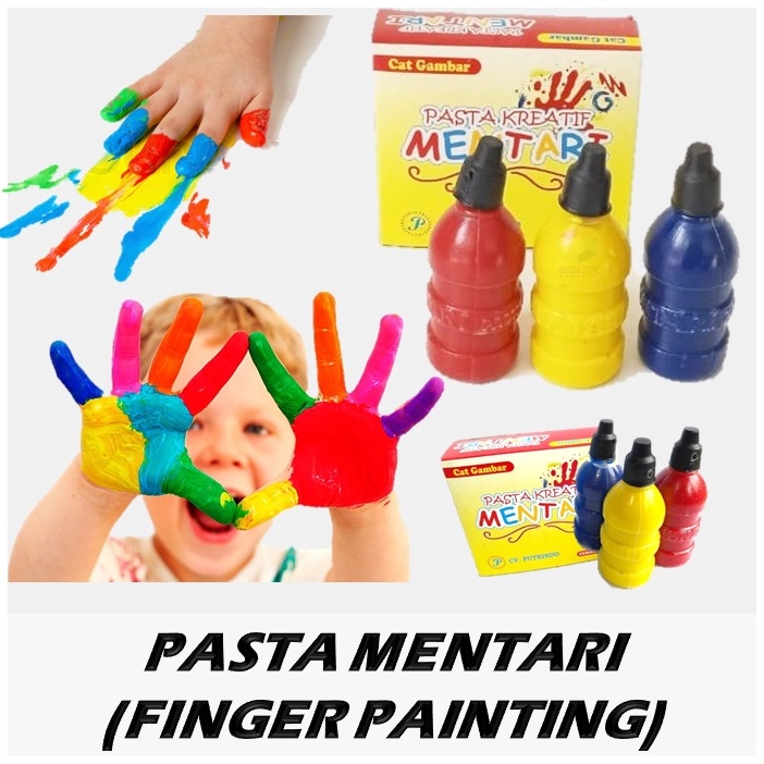 

(BA♥-X☀] Pasta Kreatif Mentari | Cat Lukis Mewarnai Anak | Pewarna non-Toxic Finger Painting | Mainan Edukasi/ murahh..!
