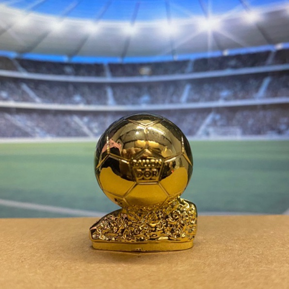 ✯CwD Figure Miniatur Trofi Ballon d’Or ✴ ➯