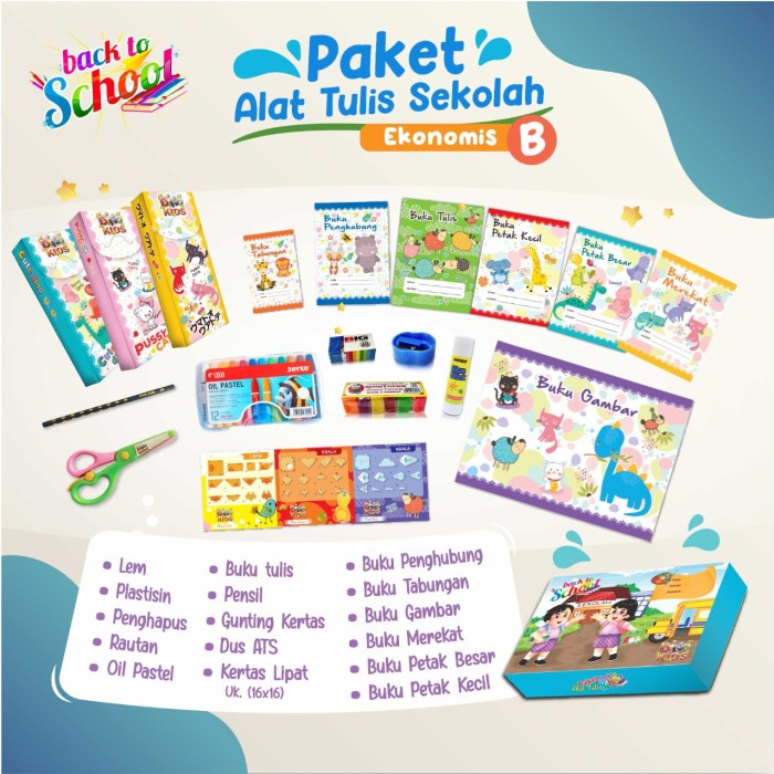 

Termurah Paket Alat Tulis Paud _.