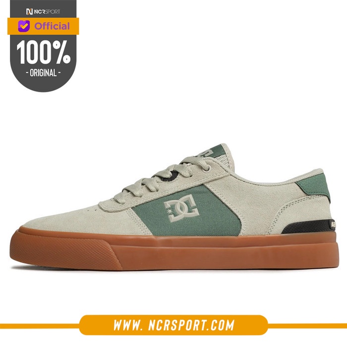 Bestseller Sepatu Skate Dc Shoes Original Teknic S Tan Green Adys300739-Tg2