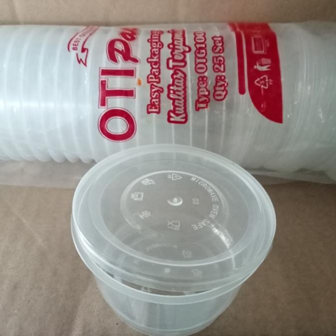 """] Thinwall bulat 100 ml / cup puding 100 ml / cup sambel 100 ml
