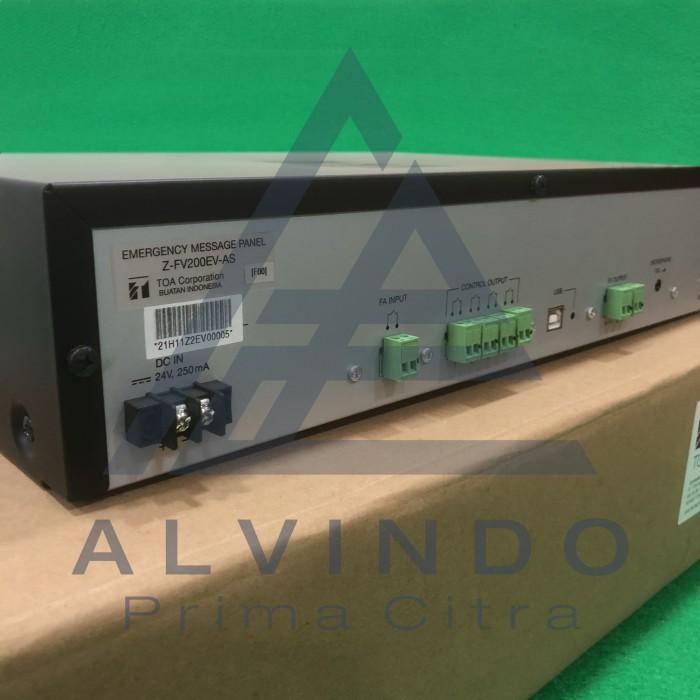 Toa Z-Fv200Ev-As (Emergency Message Panel / Z Fv 200 Ev As)