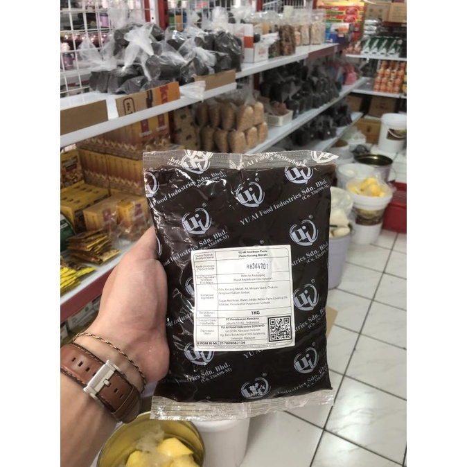 

Yu ai kacang merah 1 kg red bean paste isian roti filling bread