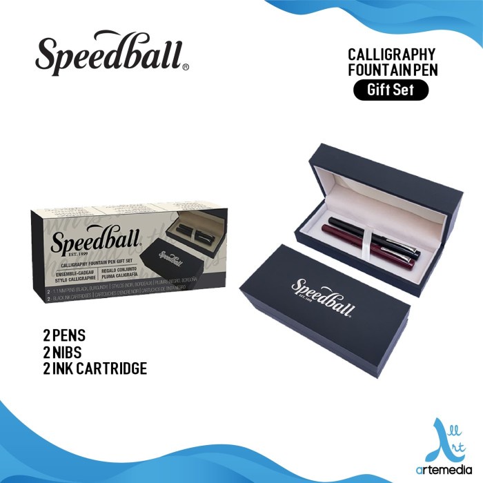 

Bestseller Pena Kaligrafi Speedball Gift Set Calligraphy Fountain Pen