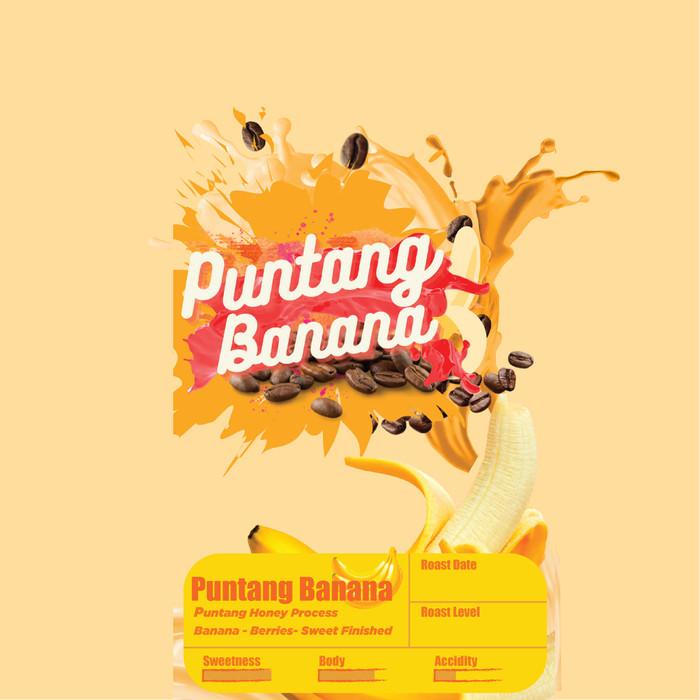 

Kopi Arabika Puntang Banana Roasted Bean Coffee - 250 Gram