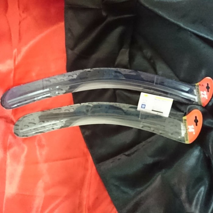 Wiper Blade Depan Kiri+Kanan Chevrolet Spark 1200 Cc Model Fleksibel Kode Dt 009