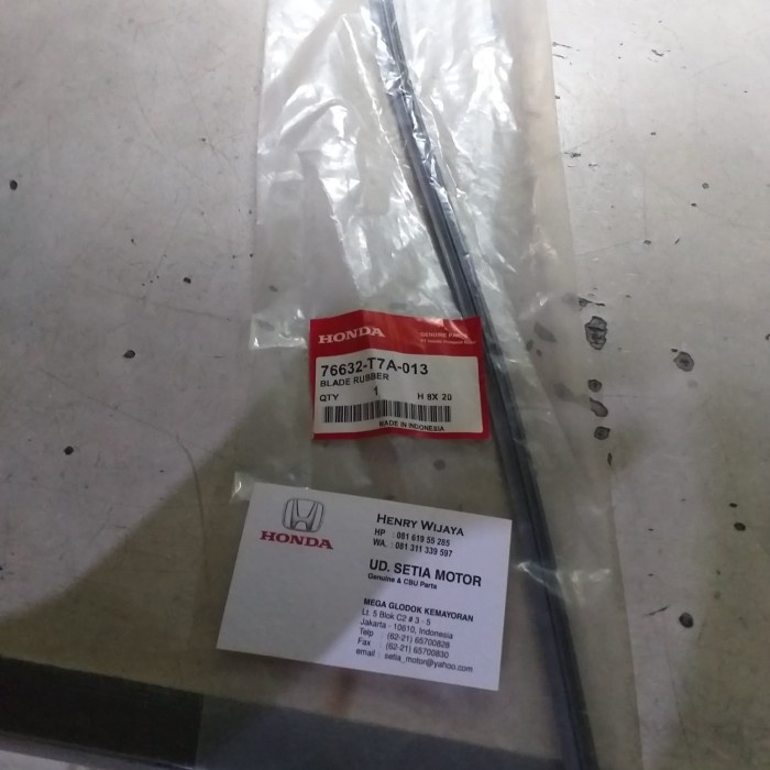 Karet Wiper Kiri Honda Freed 2009-2013 Original BEST DEAL