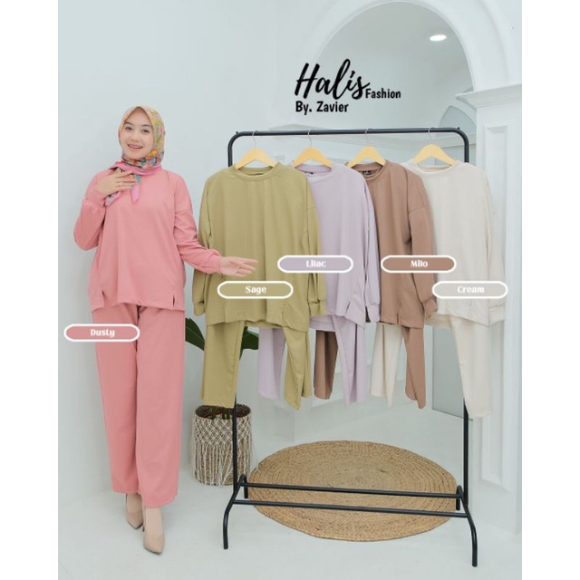 One Set Knit Halis Fashion by Zavier