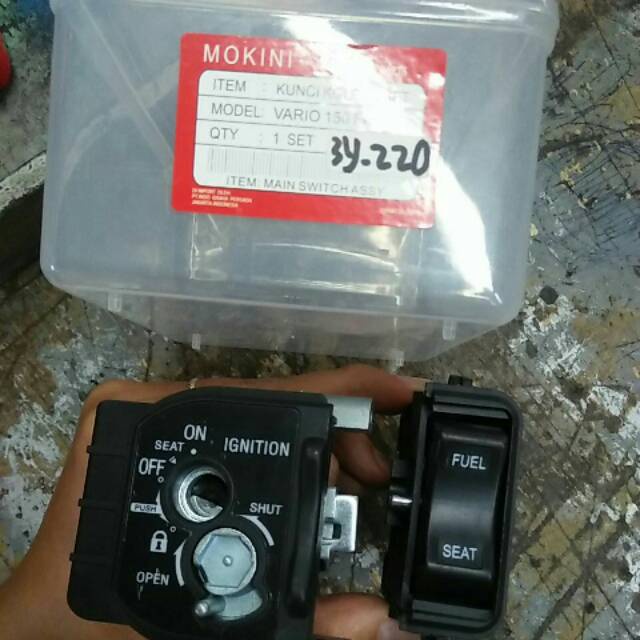 Kunci Kontak Set Vario 150 Fi Tidak Pake Remote