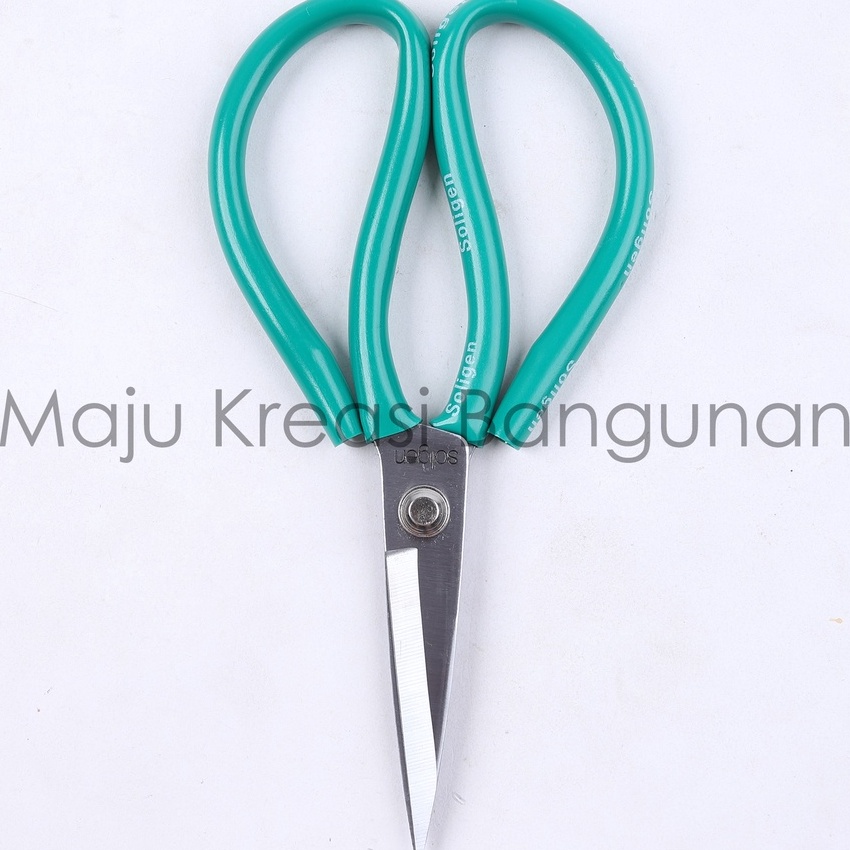 

[✮.✪QQT) Gunting Kulit Soligen Kodok Kain Kertas Karet Kardus Seng Serbaguna Serba Guna Tailor 8 Inch Inci In 8In 8Inch 8Inci / laangsung.kirim!