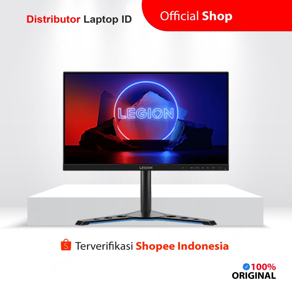 MONITOR GAMING LENOVO LEGION Y25g-30 25 INCH FHD IPS 360Hz 1ms NVIDIA G-SYNC HDMI DP USB VESA