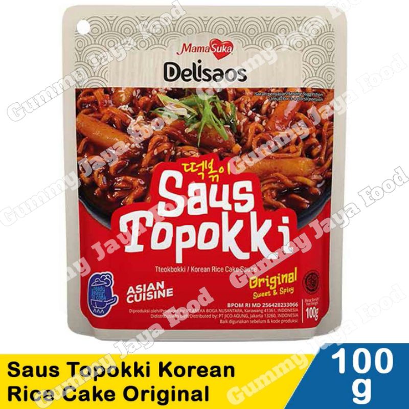 

Saus Topokki Original, Spicy, Creamy