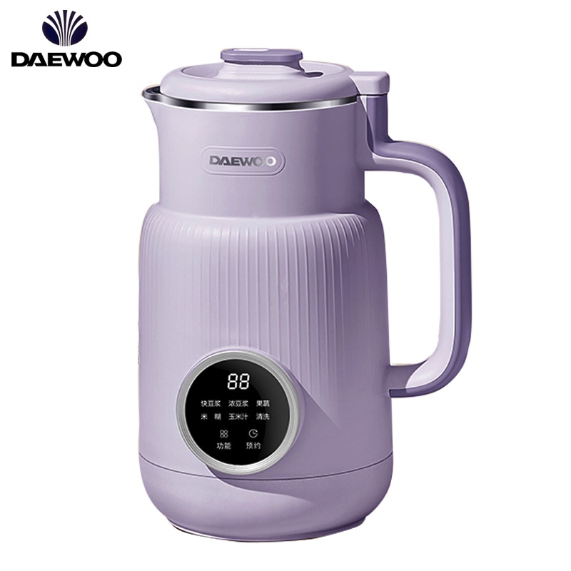 ❤600ML Free Filter Soymilk Maker Stainless Steel Touch Panel Food Blender Mixer 12H Timing Soy Milk 