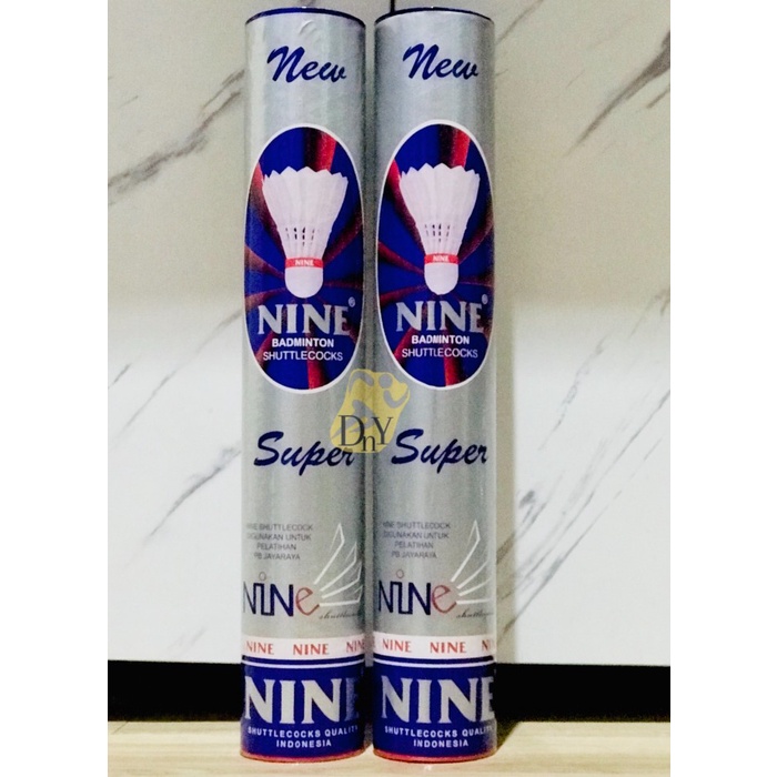 Shuttlecock Badminton Nine Silver / Kok Bulutangkis Nine Silver