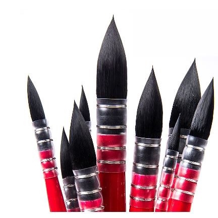 

BOR 01 squirrel mix nylon watercolor mop brush