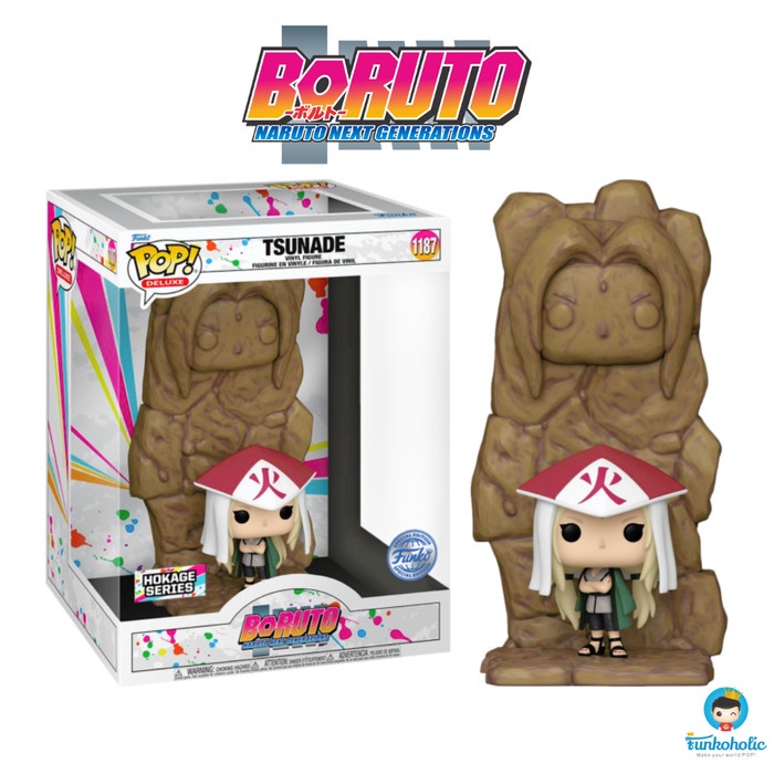 FLASH SALE FUNKO POP BORUTO NARUTO - TSUNADE SENJU HOKAGE ROCK DIORAMA #1187 TERMURAH