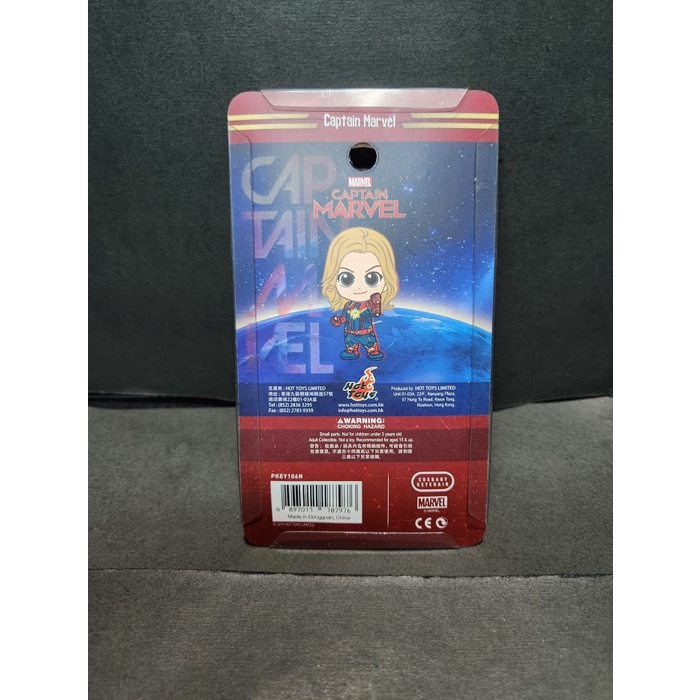 PROMO HOT TOYS COSBABY KEYCHAIN CAPTAIN MARVEL TERMURAH