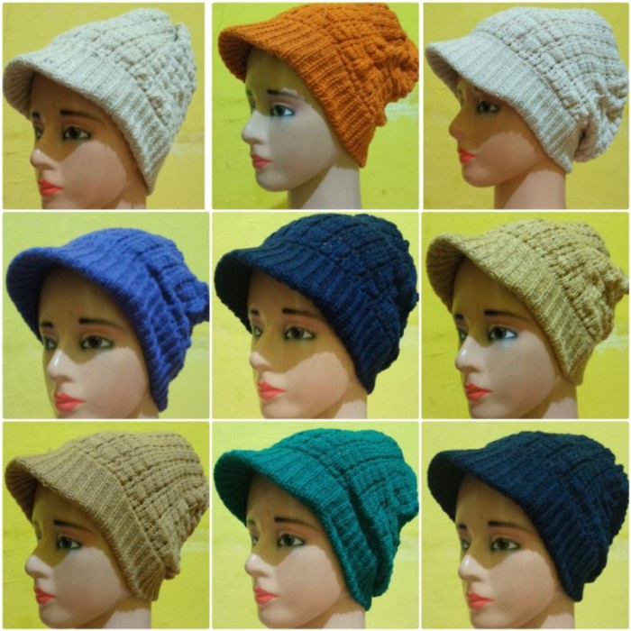 nenek kerpus Ciput kupluk topi rajut
