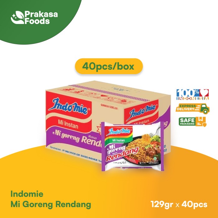 

Indomie Goreng Rendang 1 Carton