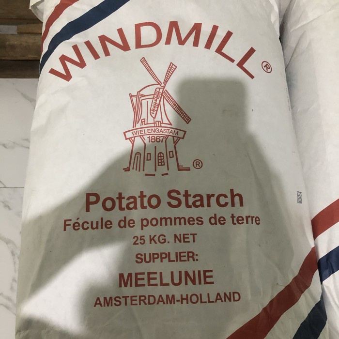 

Terlaris Windmill Potato Starch / Tepung Kentang / Sangfen