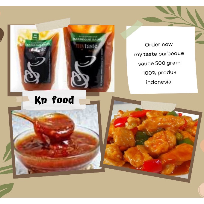 

Yuk Order! Saus Barbeque 1 Dus Isi 10 Kg - Saus Bbq My Taste 500 Grm - Go Jek