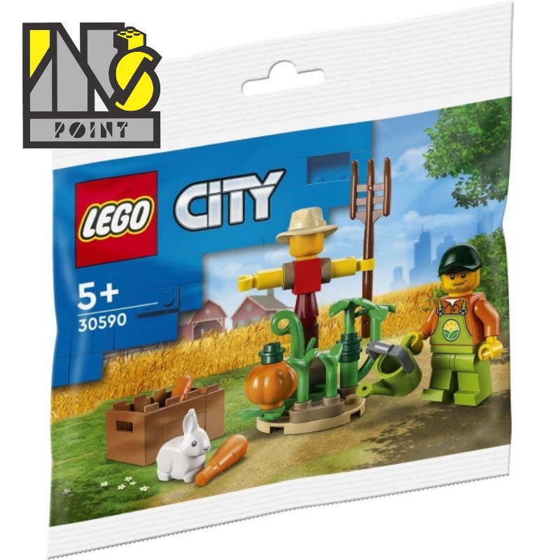 LEGO 30590 Polybag - Peternakan dan Orang-orangan Sawah - Mainan Edukasi Anak