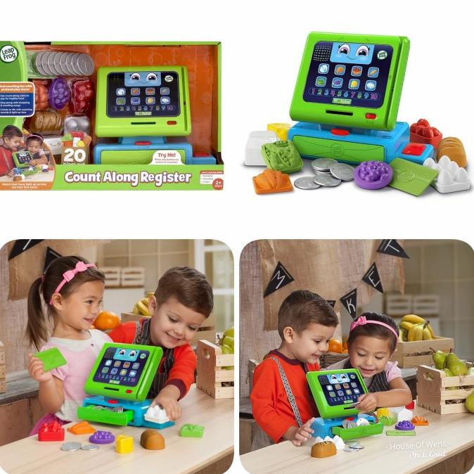 TER-UPDATE LEAPFROG COUNT ALONG CASH REGISTER - MAINAN MESIN KASIR ANAK ORIGINAL #ORIGINAL