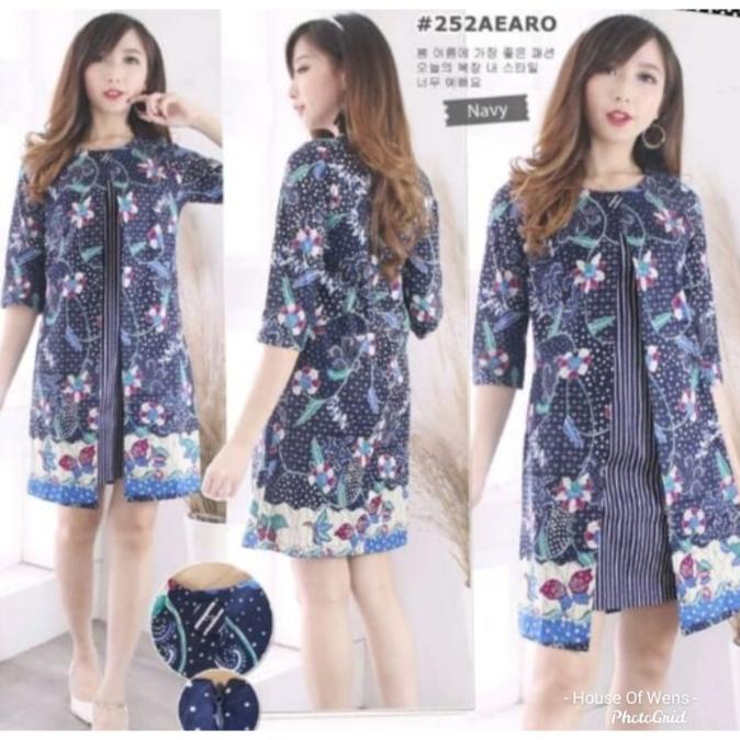 TER-UPDATE DRESS BATIK LUWEN - BAJU BATIK LUWEN - TERUSAN BATIK - TYPE 2 #ORIGINAL