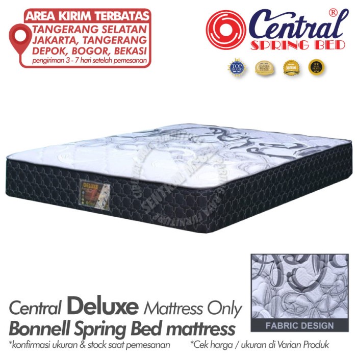 Central Deluxe - Spring Bed - 180 X 200 Cm