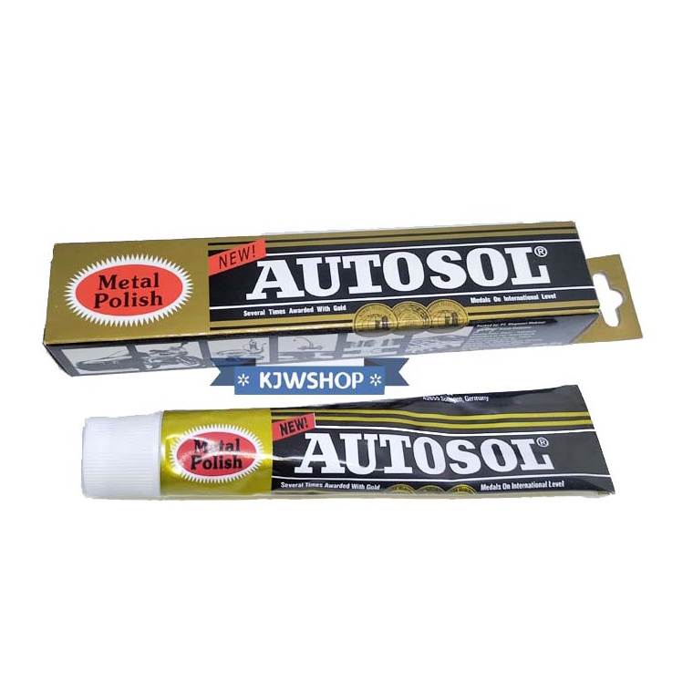 New TrendD8p3O Autosol Metal Polish 50gram Pengkilap Logam Autosol 50 gram Pengkilat Logam Stainless