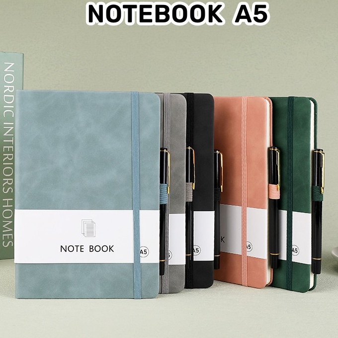 

(12O.✪M➸) Notebook A5 Buku catatan aesthetic Buku tulis agenda Bullet Book journal Diary planner multicolor Scrapbook jurnal untuk sekolah kantor pelajar/ muurah.!