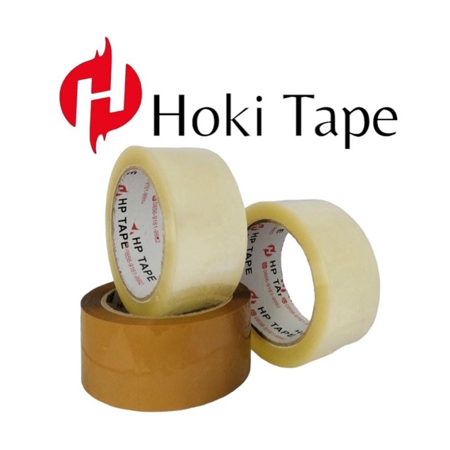 

Bayar Di Tempatーlakban HP Tape 45mm x 100yard Bening dan coklat PER DUS~~~~1 Dus + Bonus rollan lakban 1 pcs.