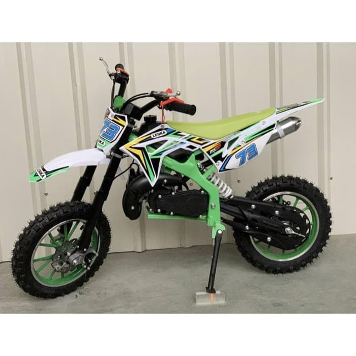 PROMO (PENGIRIMAN JNE/INDAH) MOTOR ANAK BENSIN MINI TRAIL LENKA MC 73 DIRT TERMURAH