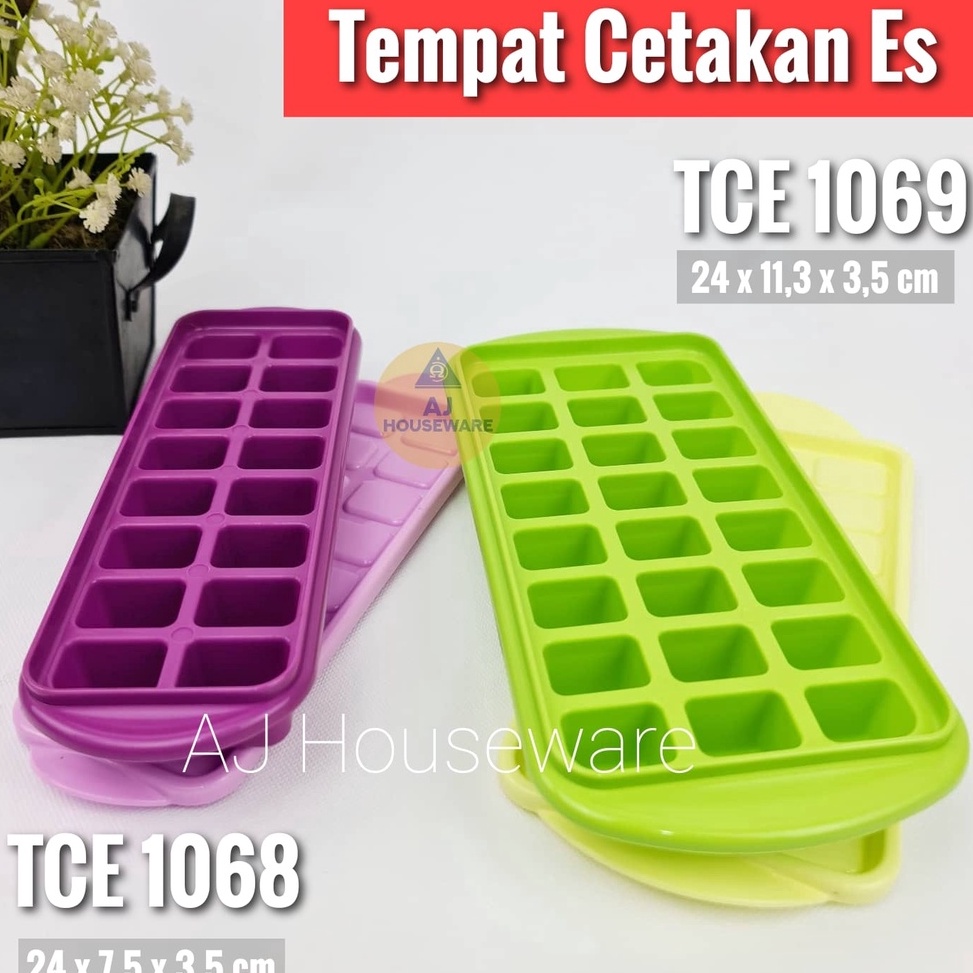[PRODUK-V8DEJ45] CETAKAN ES BATU/ ICE TRAY 24 sekat  DENGAN TUTUP  / TCE 1069 GOLDEN SUNKIST Seller 