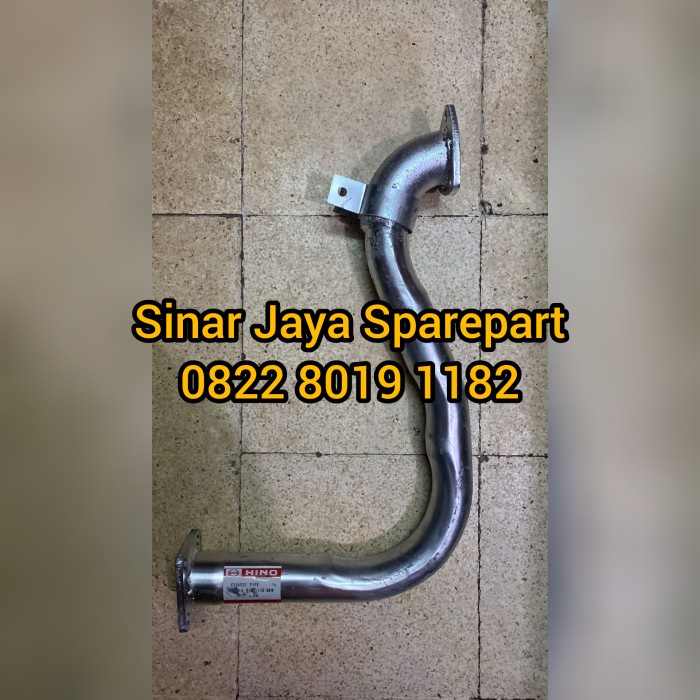 Pipa Leher Knalpot Atau Leher Angsa Dyna Saurus 130Ht Hino Dutro 130Ht Kode Br06