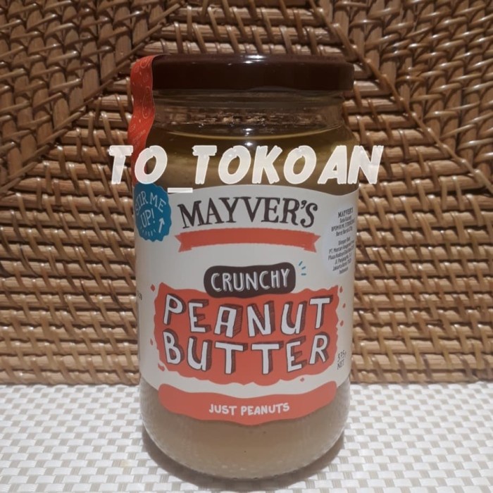 

MAYVER'S MAYVERS PEANUT BUTTER CRUNCHY 375 GR