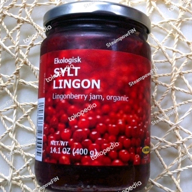 

Organic Sylt Lingon Selai Lingonberry Lingoberry Beri Jam Meatball