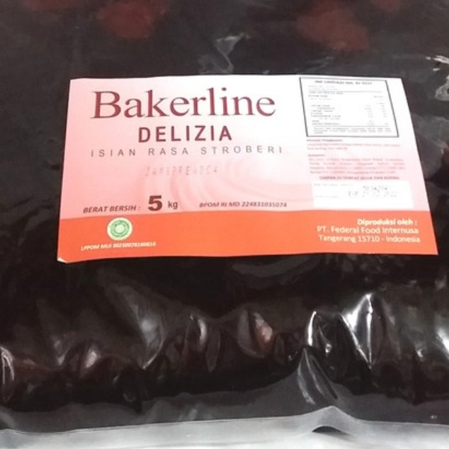 

Bakerline Delizia Selai filling stroberi 5kg