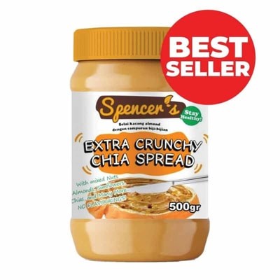 

Spencers Chia Spread - EXTRA Crunchy (500 g)