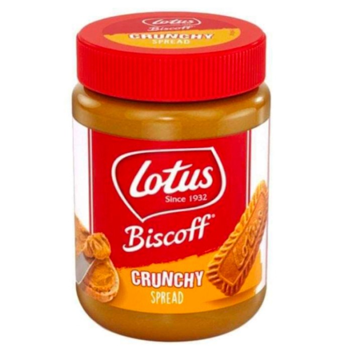 

lotus biscoff spread crunchy 380gr