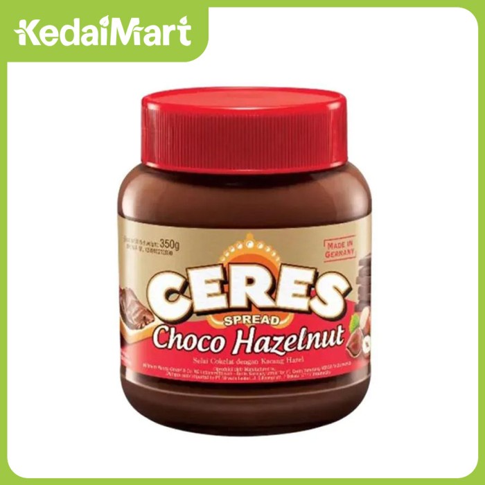 

Choco Hazelnut Spread Ceres 350 Gram