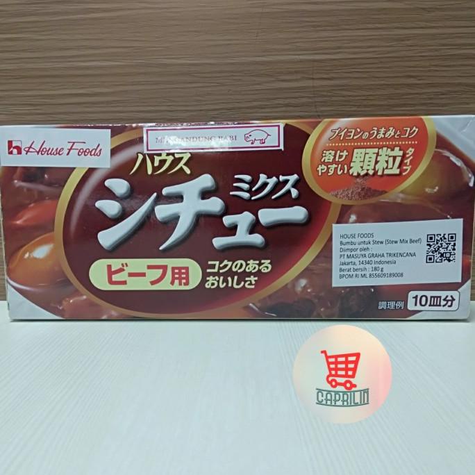 

populer] House Stew Mix Beef Roux 190 gram / Bumbu Stew Beef Jepang