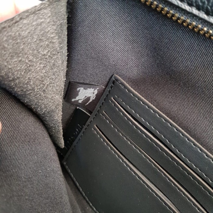 CUCI GUDANG Tas clutch pouch handbag kulit cowok cewek pria wanita branded import