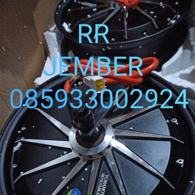 favorit] Dinamo bldc 10 inch 72v 2000w 3000w yuma motor hub motor listrik