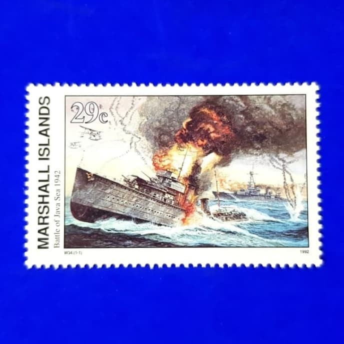 

Bestseller Perangko/Prangko Perang Dunia Ii "Pertempuran Di Laut Jawa 1942