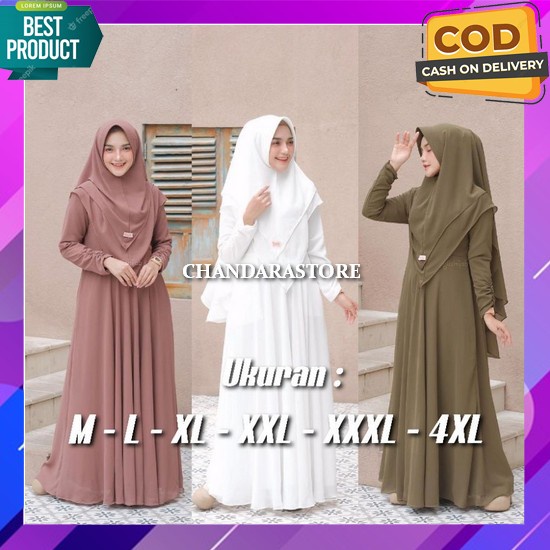 Gmis Edrea Dress Baju Wanita Dewasa Gamis Ibu Ibu Model Terbaru Lebaran 2023 Size M L Xl Bisa Cod Ga